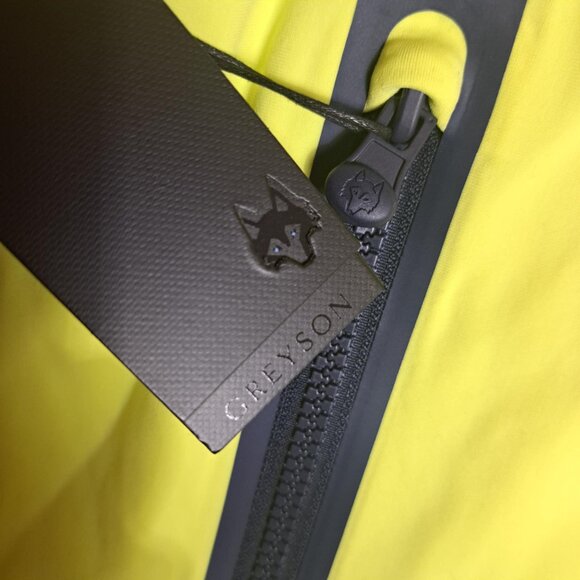 Greyson Hoodie Mens Yellow Cokato Sport Light Stretch Golf Pullover Radium Large - Picture 5 of 10